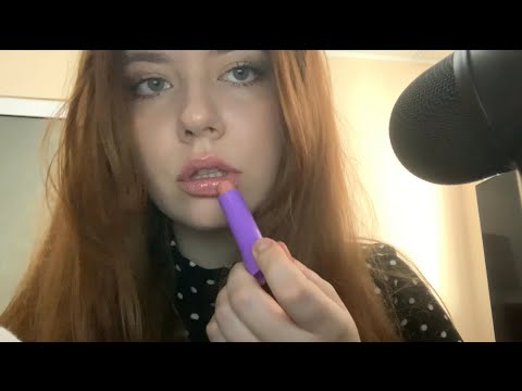 ASMR | Applying 6 Lip-balms and Lipglosses 👄 💄