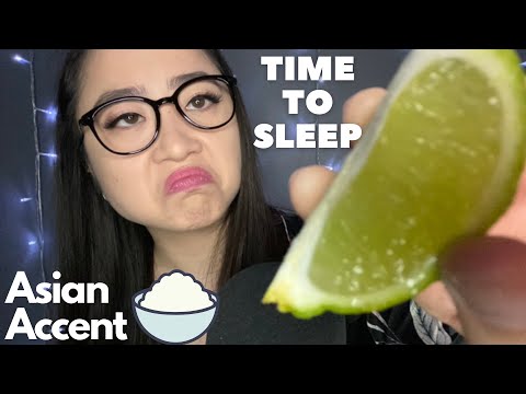 ASMR | Asian Accent Mom Makes You Sleep, Personal Attention, Sassy Love