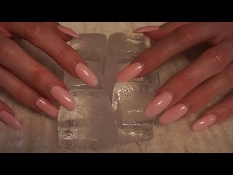 ASMR Scratching and Tapping on Ice
