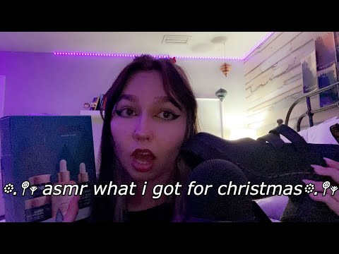 ASMR | what i got for christmas