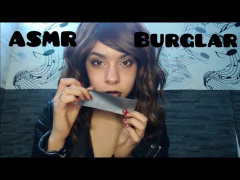 ASMR rp ◇ Burglar gets into your house 🖤