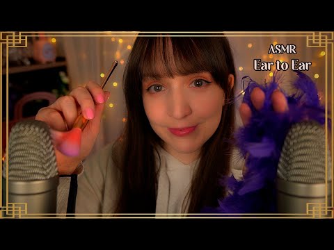 ⭐ASMR Ear to Ear Whispers and Sounds 💖 [Sub]