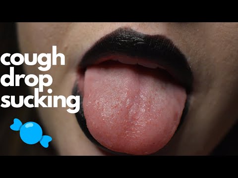 ASMR || Sucking on a Cough Drop