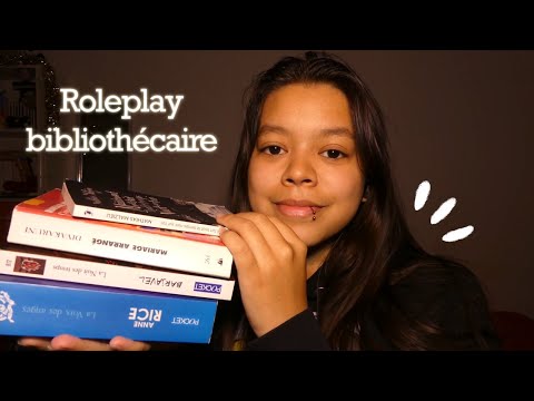 ASMR | Roleplay Bibliothécaire 📚 (chuchotement et tapping)