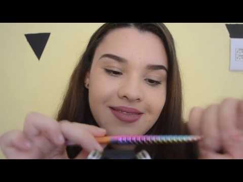 ASMR| PERSONAL ATTENTION - Speaking and brush the screen