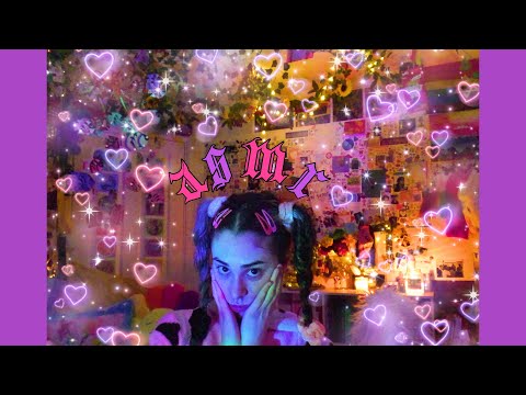 asmr mouth sounds + dreamy hand movements repeating ‘sleep well' & 'sweet dreams’ 💫🔮