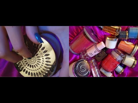 ASMR | Lid/Bottle/Jar Sounds | Tapping And Scratching | *No Talking*