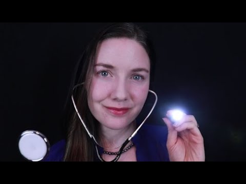 ASMR Roleplay | Ears Nose and Throat Medical Exam (Whispered)