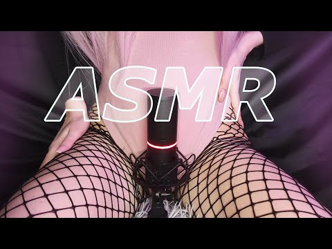 ASMR Fast & Aggressive Fishnet Stockings Scratching | Body Triggers | No Talking