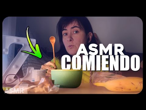 ASMR 🍌 Preparando YOGUR con PLÁTANO y COMIENDO  [Mukbang] Zeiko ASMR