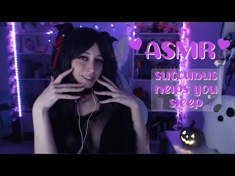 ASMR 💜 Succubus Helps You Seep - Personal Attention ASMR