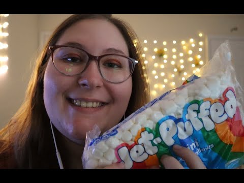 ASMR | Marshmallow Eating | Eating Sounds, Mouth Sounds, Squishy Sounds