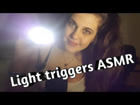 ASMR || Light triggers | inaudible whispering | Tapping & more! ||