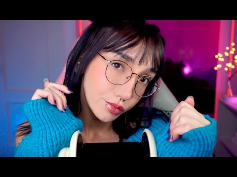 ASMR | Fabric Sounds, Ear Massage, Collarbone Tapping