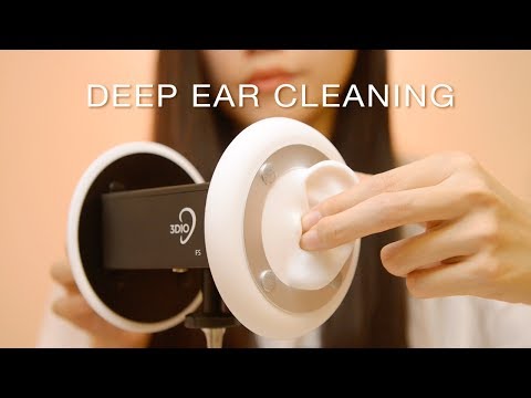 ASMR Inner Ear Cleaning Using Fingers | 3Dio (No Talking)