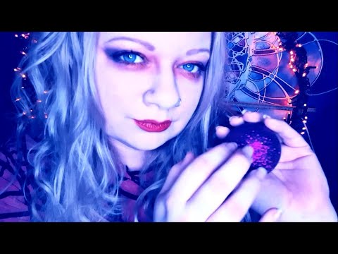 ASMR Mouth sounds| Hand movements and christmas ornament scratching and tapping (no talking)
