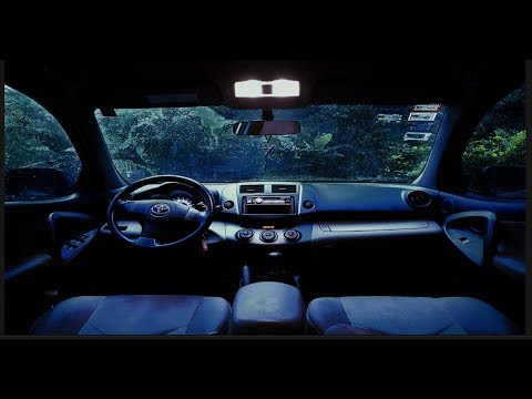 ASMR Rain on Car Roof 1 Hour | Black Screen (Relaxing Sounds For Sleep)