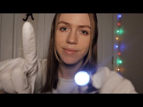 ASMR Face Exam With Flashlight