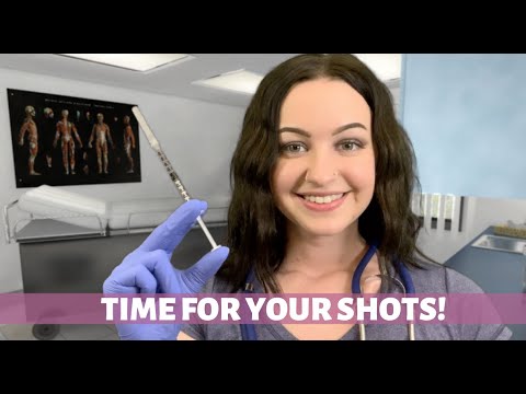 [ASMR] Nurse Gives You Shots RP