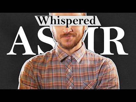 ASMR Unique Whispered Therapy To Make You Tingle. face reveal not