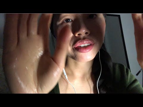 ASMR 6 MINS GENTLE Face Massage + Hand Movements to Make You Forget About EVERYTHING :) A kiss too