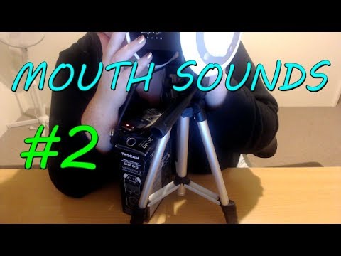 ASMR | Binaural Mouth Sounds/Ear Eating sounds/CloseUp #2  3DIO