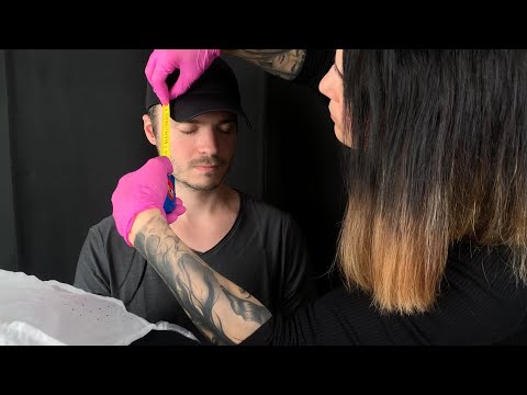 ASMR Detailed Measuring Of The Head & Individual Fitting For A Basecap