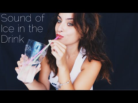 SOUND OF ICE IN THE DRINK AND INTENSE WHISPERINGS | ASMR ITA - CHATTER WITH YOU || OryDream