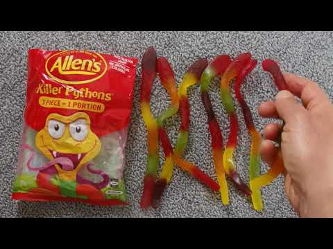 ASMR - Killer Pythons - Australian Accent - Discussing These Australian Snacks in a Quiet Whisper