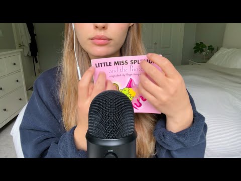ASMR reading you a bedtime story💕 | page turning, whispering, book tapping