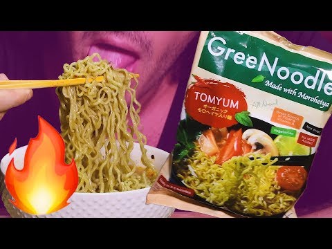 ASMR SPICY TOM YUM NOODLE *Expired FoOd? whoops * 매운 국수 먹방