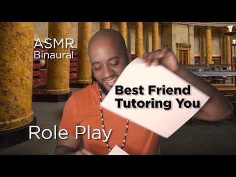 ASMR | Best Friend Tutoring You In The Library | Role Play