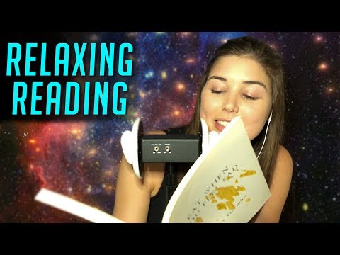 3DIO ASMR - Relaxing Ear to Ear Book Reading 📚