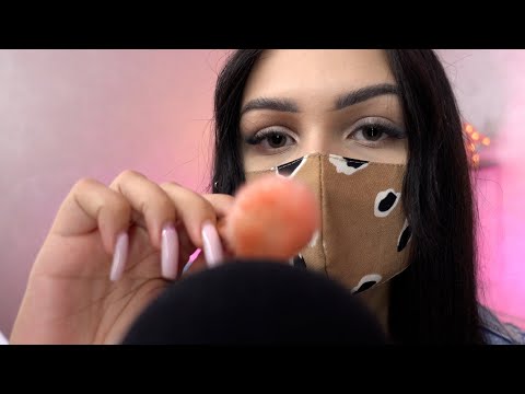 ASMR - doing your makeup in 4 minute ( very fast ) 💋