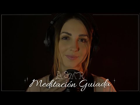 ASMR | Meditación Guiada | Soft Spoken ! Meditación tématica del mar ( waves background music ) 🌊💤✨