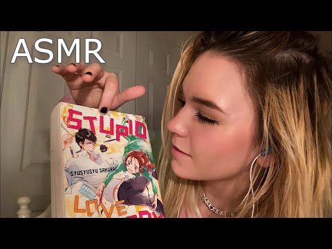 ASMR Manga Shop Roleplay (Whispering, Book Browsing)