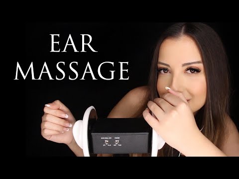 TÜRKÇE ASMR | Kulak Masajı | Lotion & Oil Ear Massage
