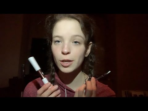 ASMR doing your eyelashes (personal attention)