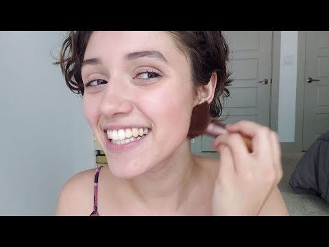 Doing My Makeup (ASMR) Close Whispers, Mouth Sounds