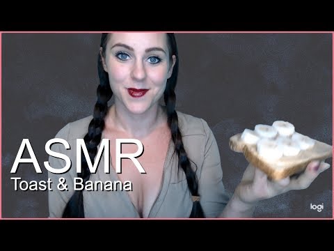 ASMR Eating toast and rambling about stupid sh*t i have done.