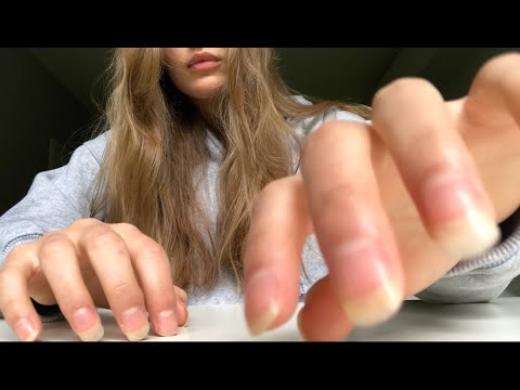 ASMR tingly table tapping and scratching pt.2 | no talking