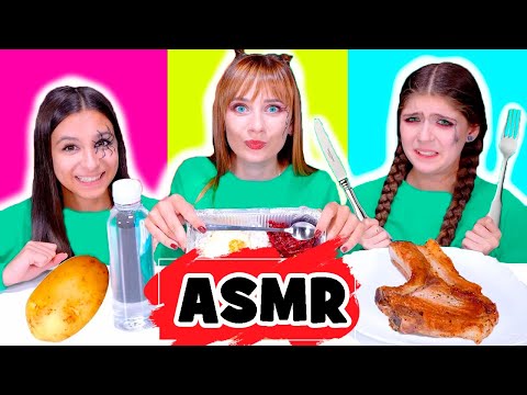 ASMR Eating Sounds Challenges Sour, Spicy Food Mukbang