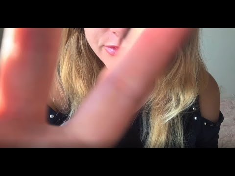 ASMR Personal Attention - shushing & covering mouth request, comforting hand movements