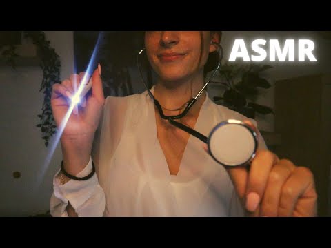 ASMR | Doctor Medical Exam Roleplay (Eyes, Ears, Scalp Check-up)