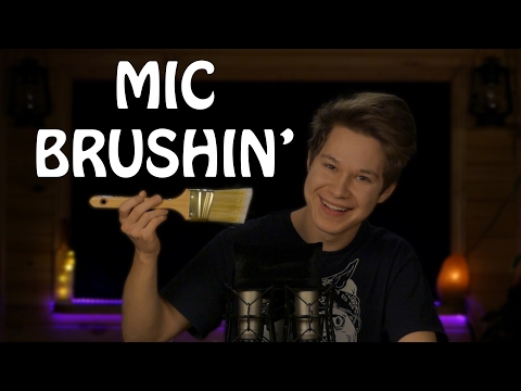 ASMR Microphone Brushing (& Ask Me Your Questions)