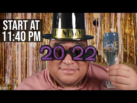 ASMR New Years Eve Roleplay (Start at 11:40 PM on NYE for PERFECT Sync!)