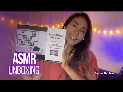 Unboxing con susurros Asmr | ASMR en español #asmr  #triggersasmr
