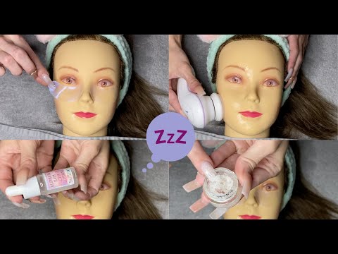 [ASMR] Intense Facial On Doll Head - You WILL Sleep