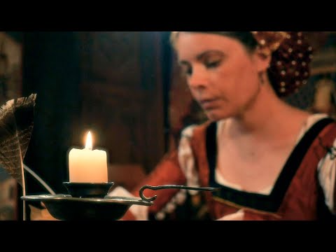 Letter Writing at the Manor | Cinematic ASMR (paper sounds, writing, unintelligible whispers)