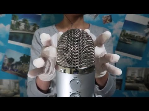ASMR Gloves With Ear Massage & Cleaning| Relaxing and Sleeping | ASMR Huyen
